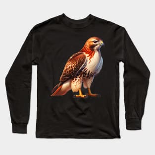 Red Tailed Hawk Long Sleeve T-Shirt